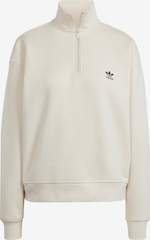 ADIDAS ORIGINALSSweater majica 'Essentials' - bijela boja: prednji dio