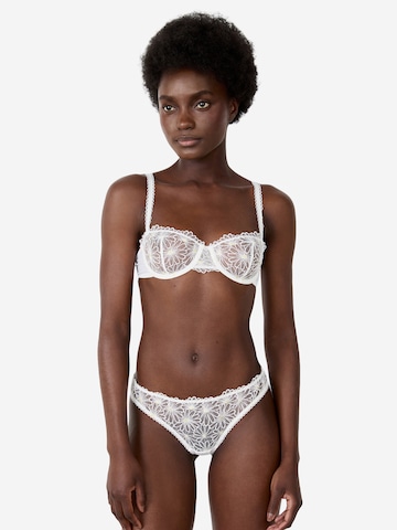 Balconnet Soutien-gorge 'Daisy' ETAM en beige
