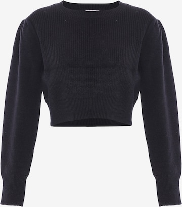 Pull-over MYMO en noir : devant