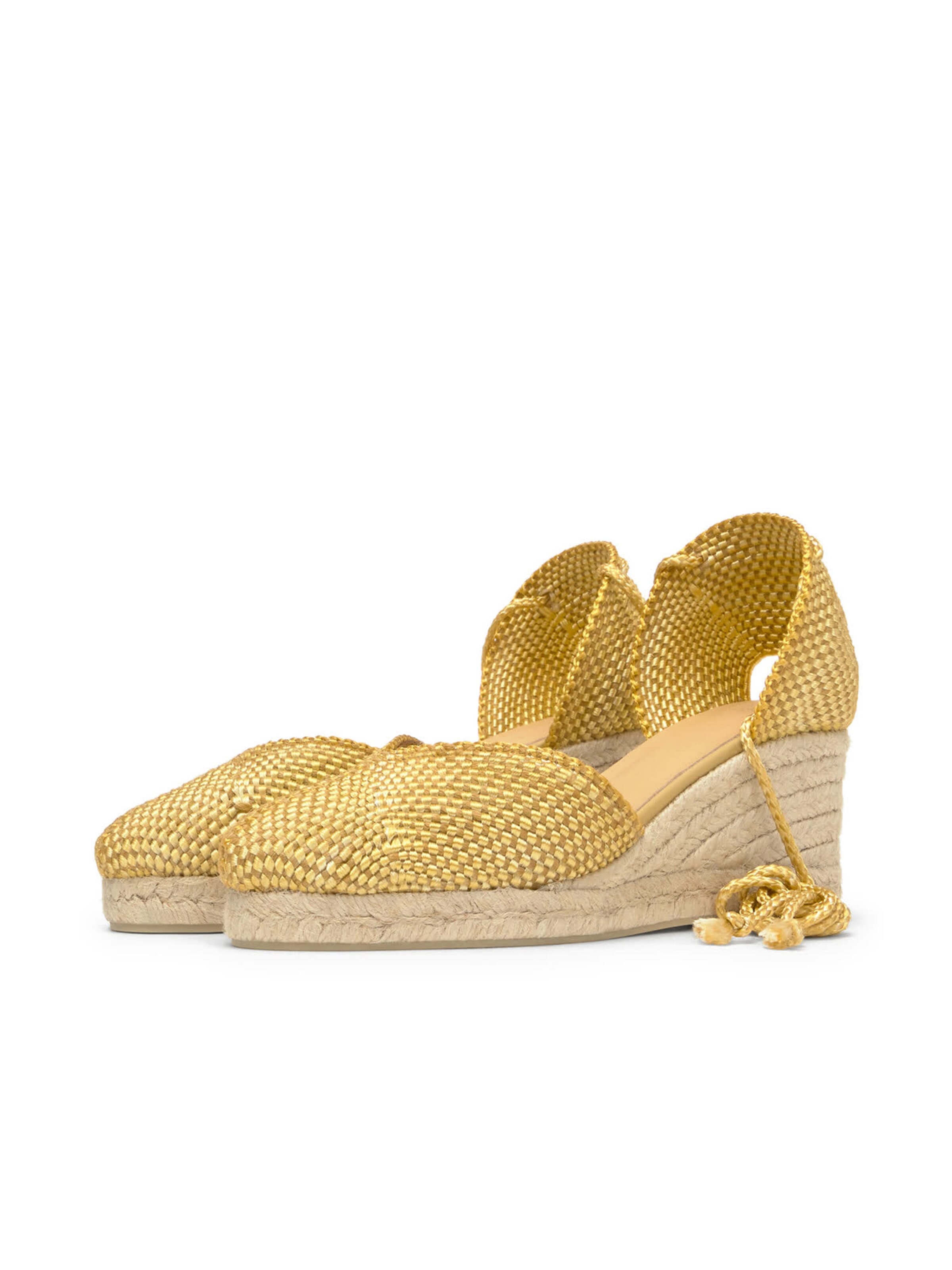 geltona Castañer Espadrilės 'CORA'