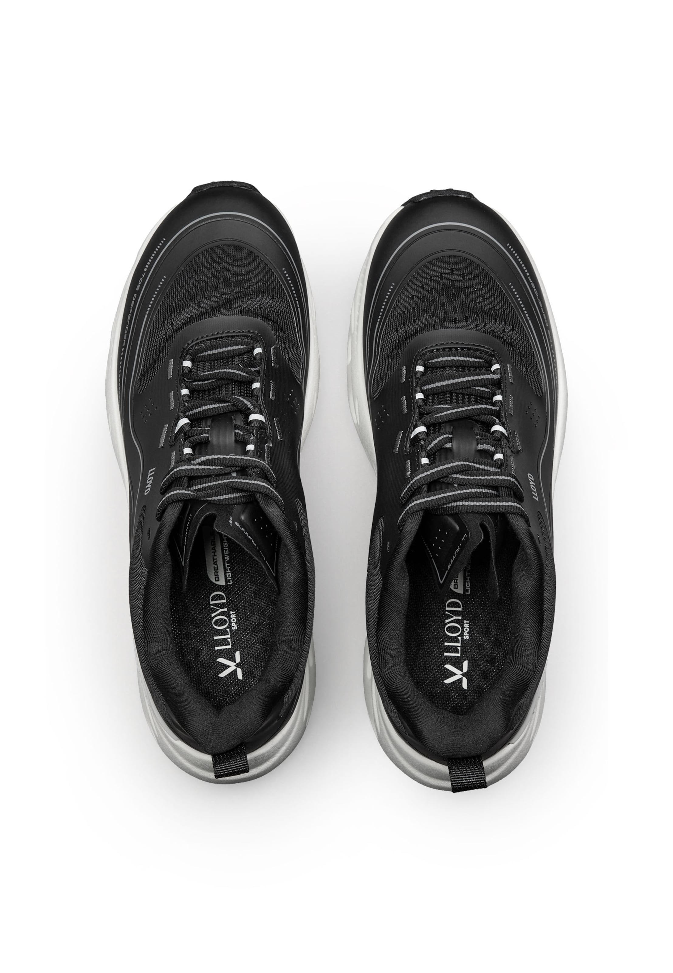 LLOYD Sneaker 'DASH X' in Schwarz