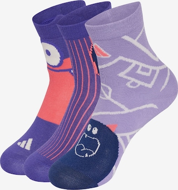 ADIDAS SPORTSWEAR Sports socks 'Tiro_Nster' in Purple: front