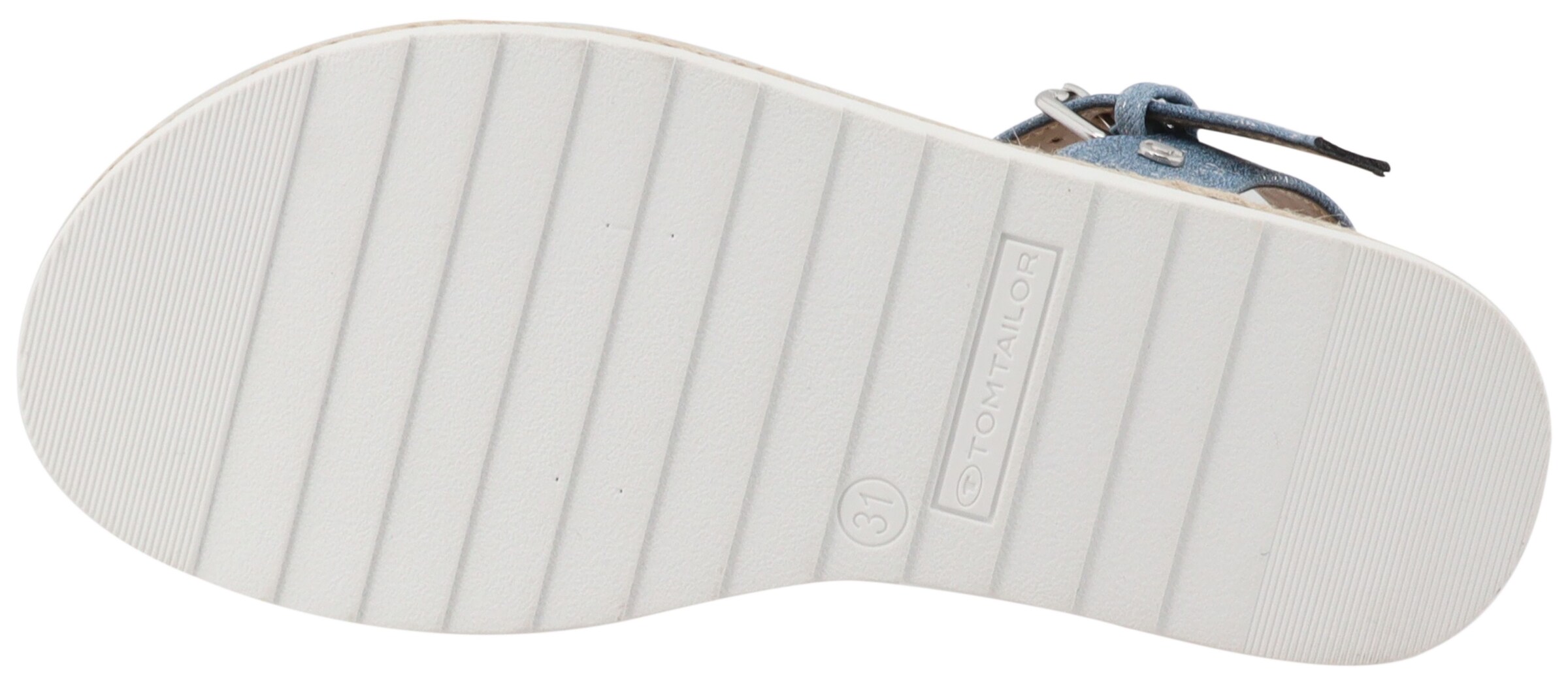 TOM TAILOR Sandals in Blue