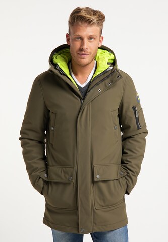 MO Winter Jacket in Green: front