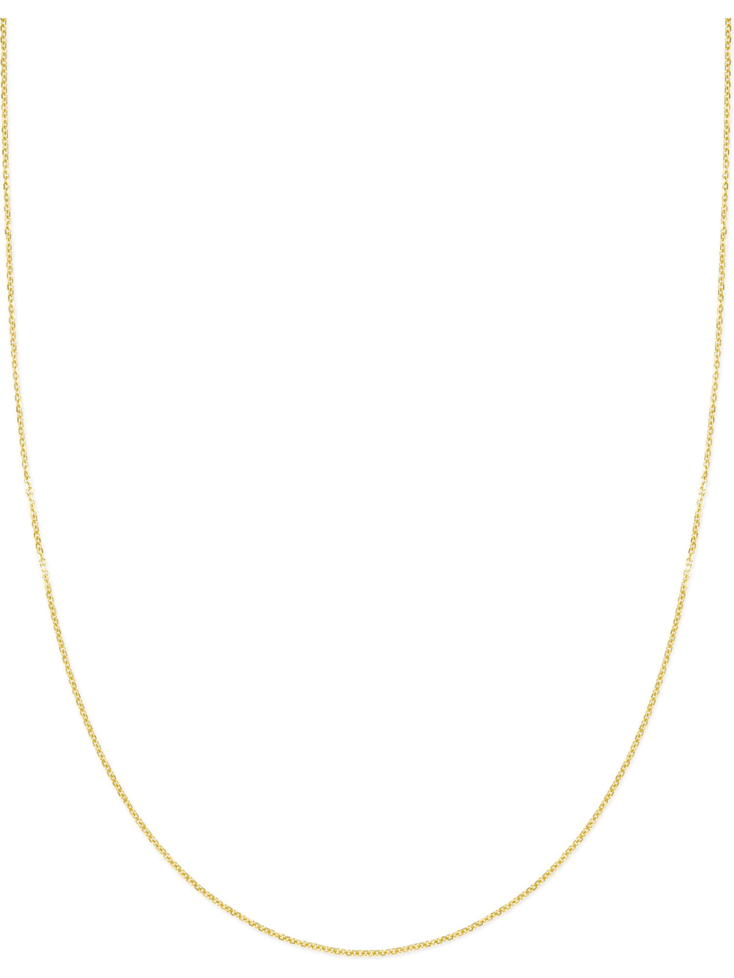 FAVS Necklace in Gold: front