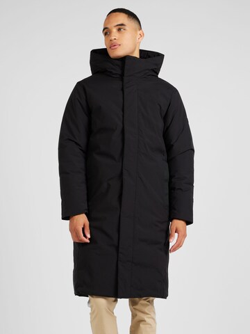 Manteau d’hiver 'Andre' elvine en noir : devant