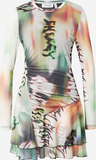 WEEKDAY Dress 'Valley' in Mixed colors / White, Item view