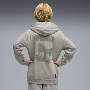 PUMA Sweatshirt 'PUMA x SONIC THE HEDGEHOG' in Grau