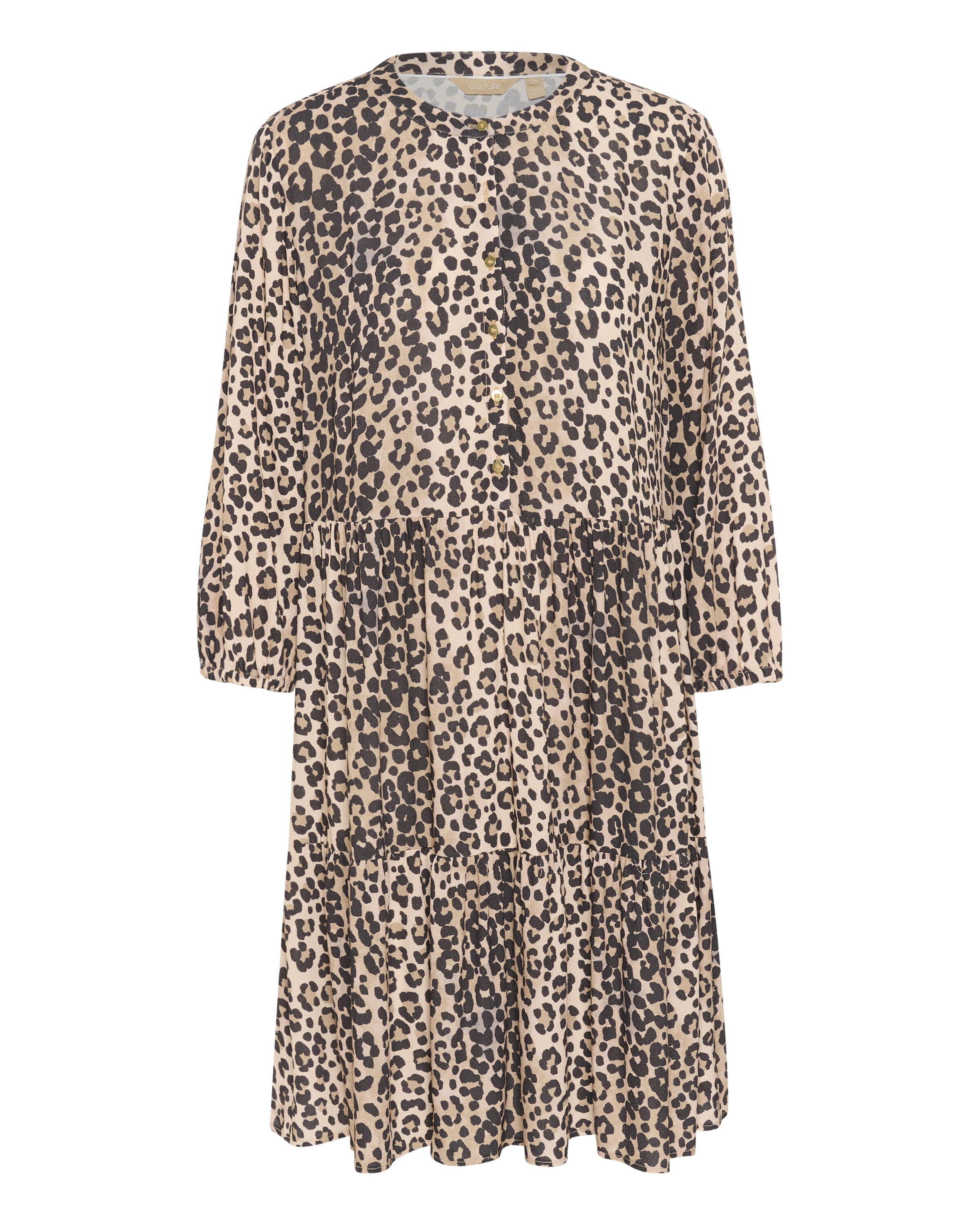 CULTURE Kjole 'Drea' i brun: forside