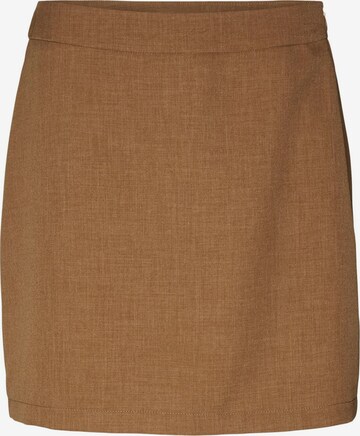 VERO MODA Spódnica 'Mathilde' w kolorze brązowy: przód