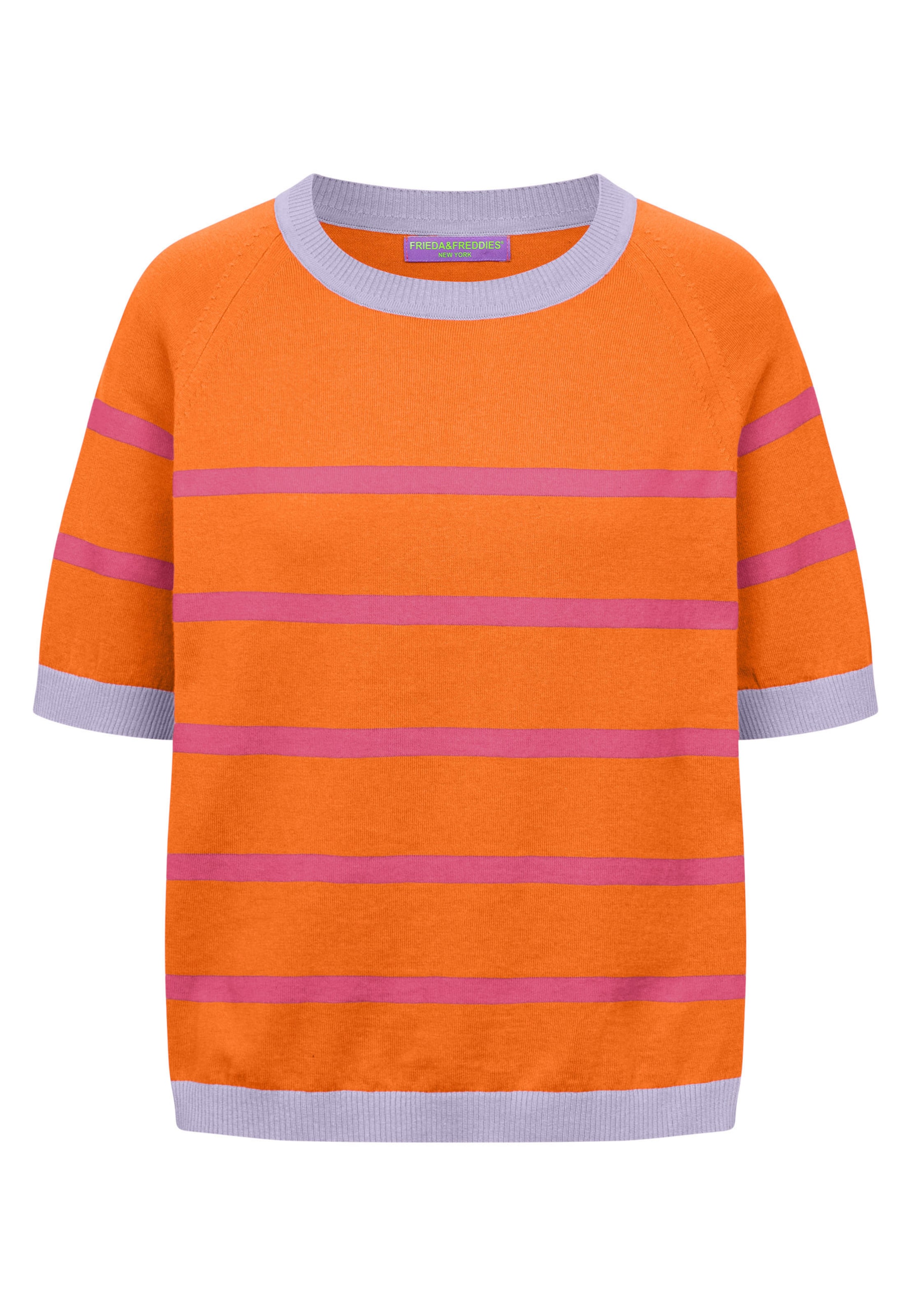 Frieda & Freddies NY Pullover in Orange: Vorderseite