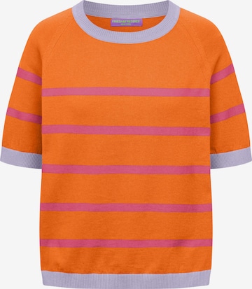 Frieda & Freddies NY Pullover in Orange: Vorderseite