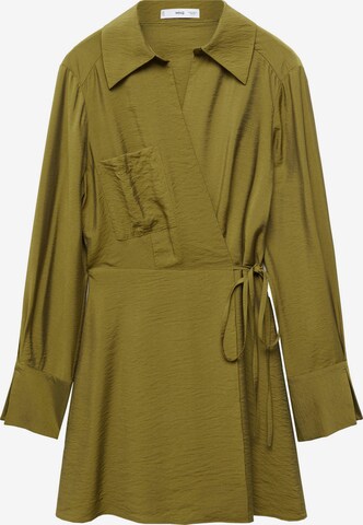 Robe MANGO en vert : devant