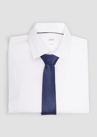 Cravate s.Oliver BLACK LABEL en bleu