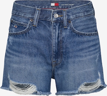 Tommy Jeans - Slimfit Vaquero en azul: frente