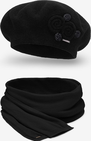 Bonnet '7037 Set' Vivisence en noir : devant