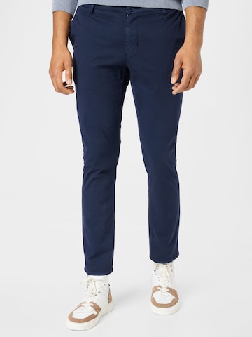 ARMEDANGELS Slim fit Pants 'Aato' in Blue: front