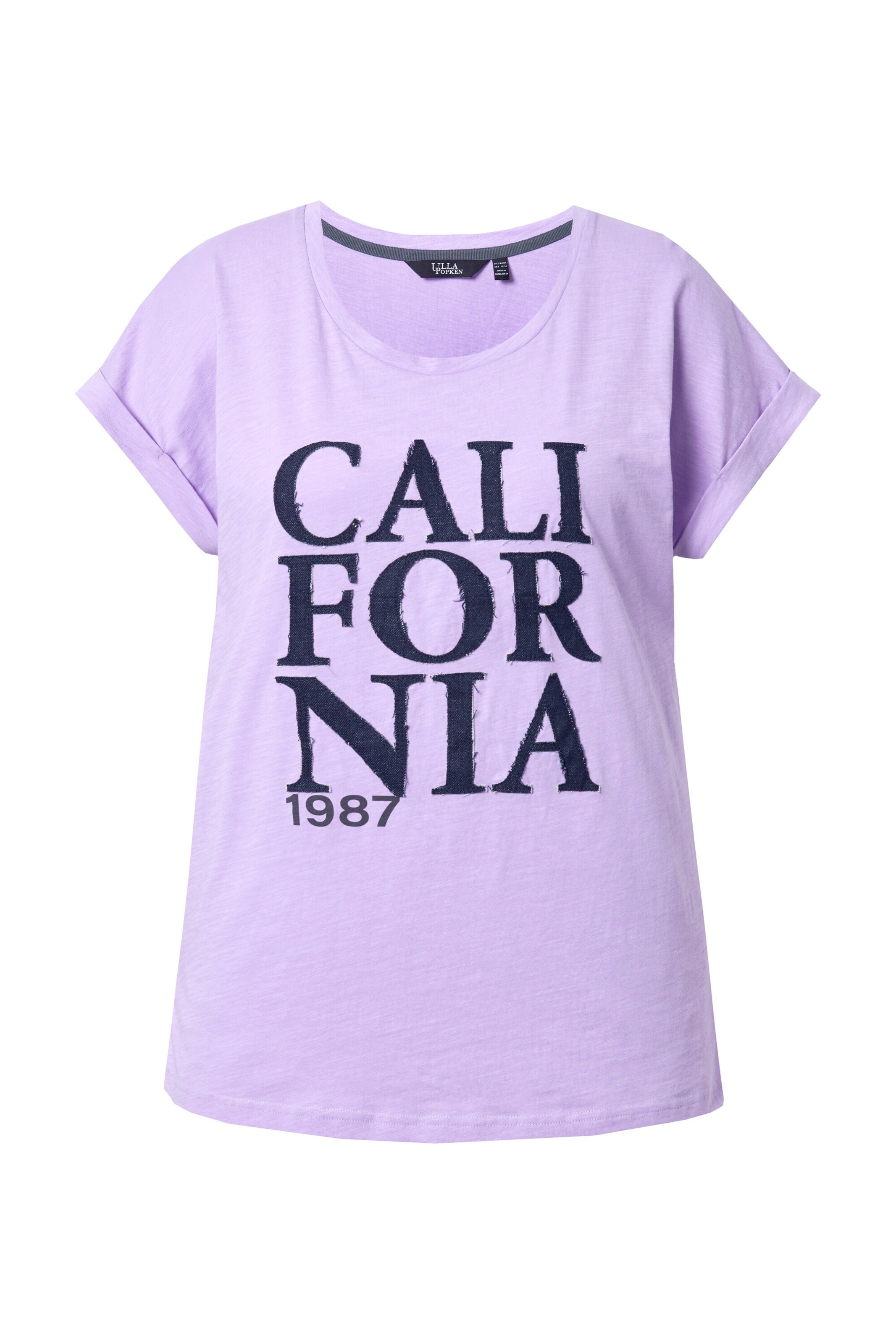 Ulla Popken Shirt in Purple: front