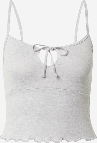 Gilly Hicks - Camiseta para dormir en gris: frente