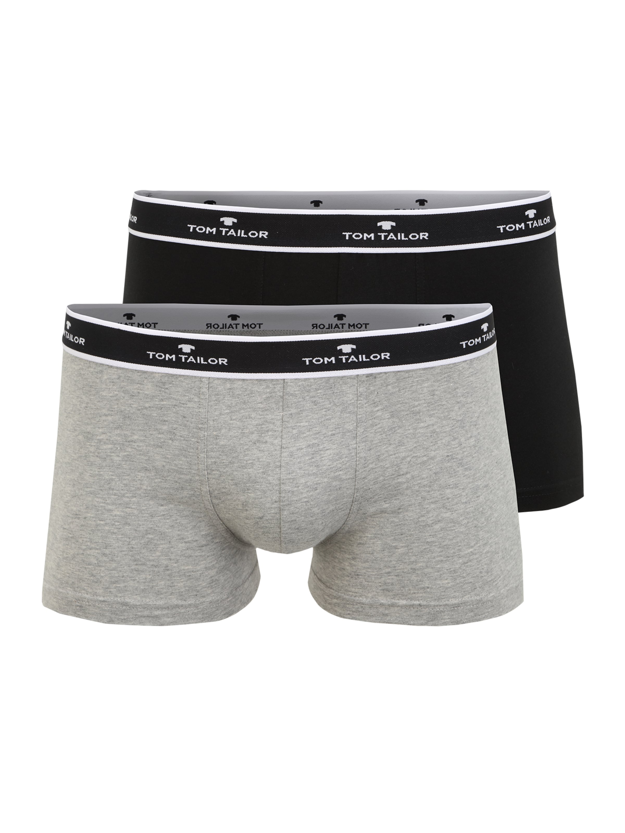 TOM TAILOR Bokserid, värv hall: eest vaates