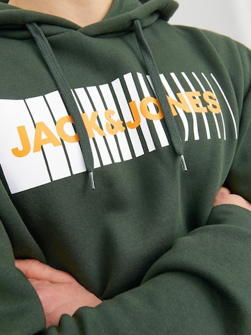 JACK & JONES Sweatshirt in Groen