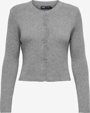 Cardigan 'ONLKatia' ONLY en gris : devant
