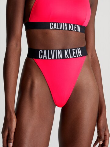 Bas de bikini 'Intense Power' Calvin Klein Swimwear en rose