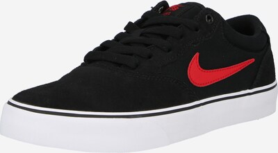 Nike SB Sneakers laag 'Chron 2' in de kleur Rood / Zwart, Productweergave