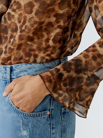 OUI Blouse in Brown