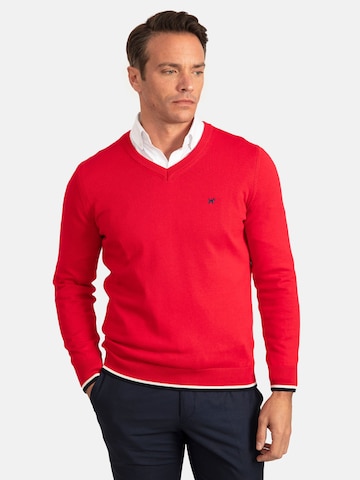 Williot Sweter w kolorze czerwony: przód