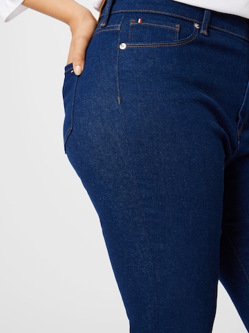 Skinny Jeans 'Harlem' di Tommy Hilfiger Curve in blu
