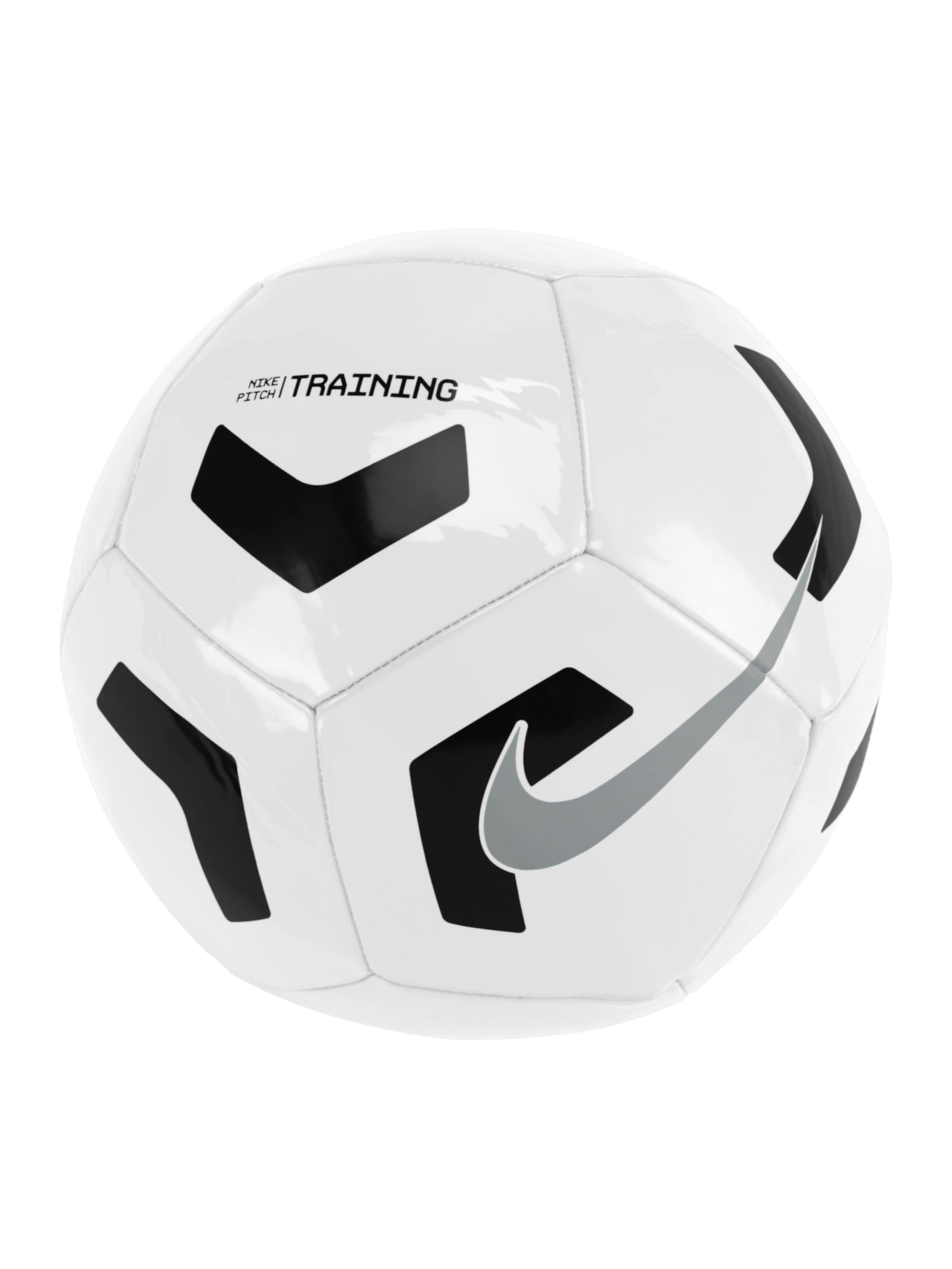 NIKE Ball in White: front