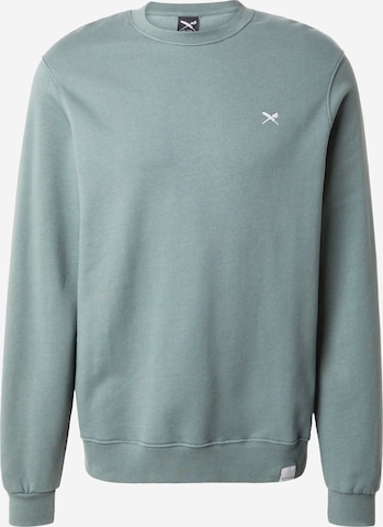 Coupe regular Sweat-shirt Iriedaily en vert : devant