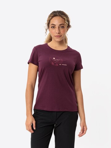 VAUDE Performance shirt in Red: front