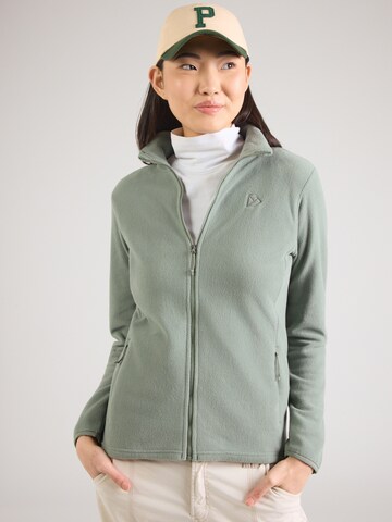 zaļš Didriksons Funkcionāla flīsa jaka 'VIONA': no priekšpuses