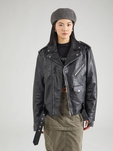 Giacca di mezza stagione di TOPSHOP in nero: frontale
