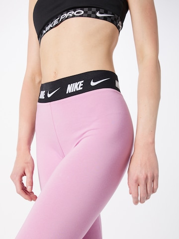 Nike Sportswear Skinny Κολάν 'Club' σε λιλά