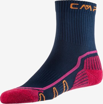 CMP Athletic Socks in Blue: front