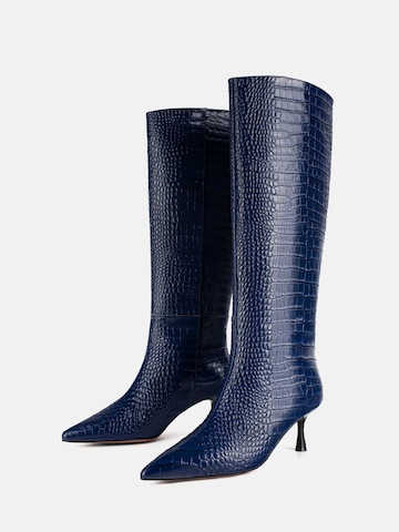 L37 HANDMADE SHOES Boots 'SOMEBODY TOLD ME' in Blue