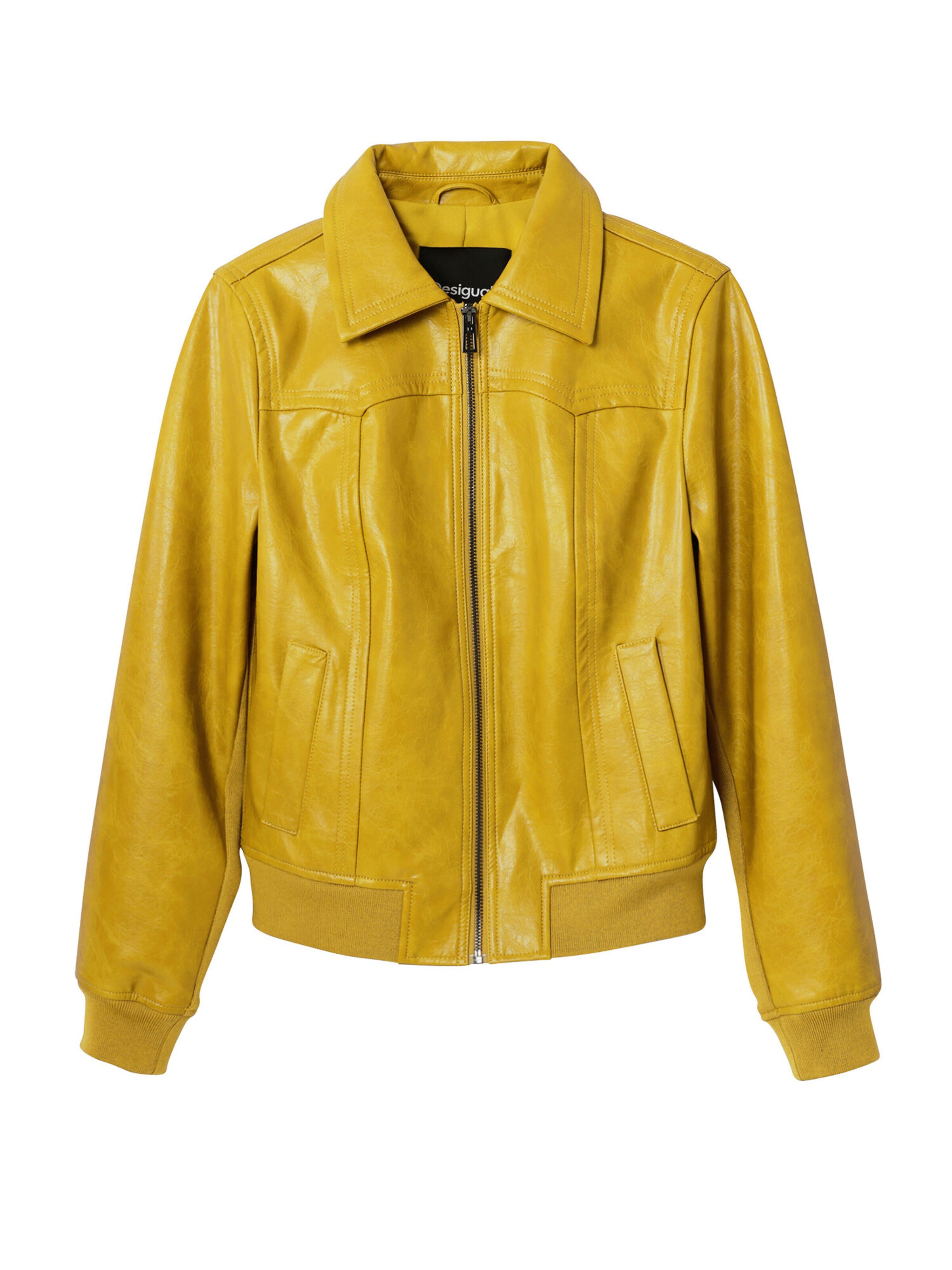 Desigual yellow jacket hot sale