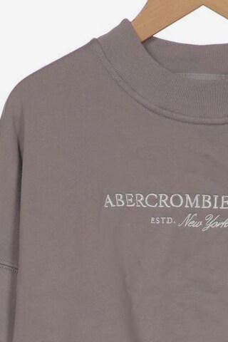 Abercrombie & Fitch Sweatshirt & Zip-Up Hoodie in XS in Grey