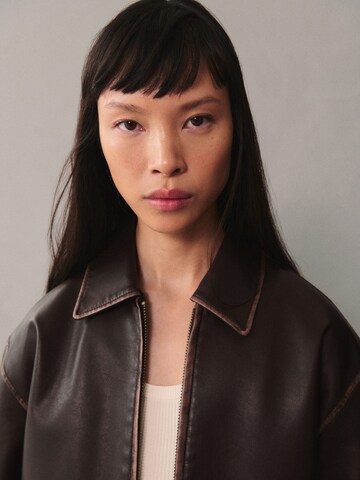 Veste mi-saison 'Palermo' MANGO en marron
