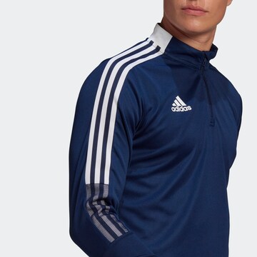 ADIDAS SPORTSWEAR Sportsweatshirt 'Tiro 21' in Blau