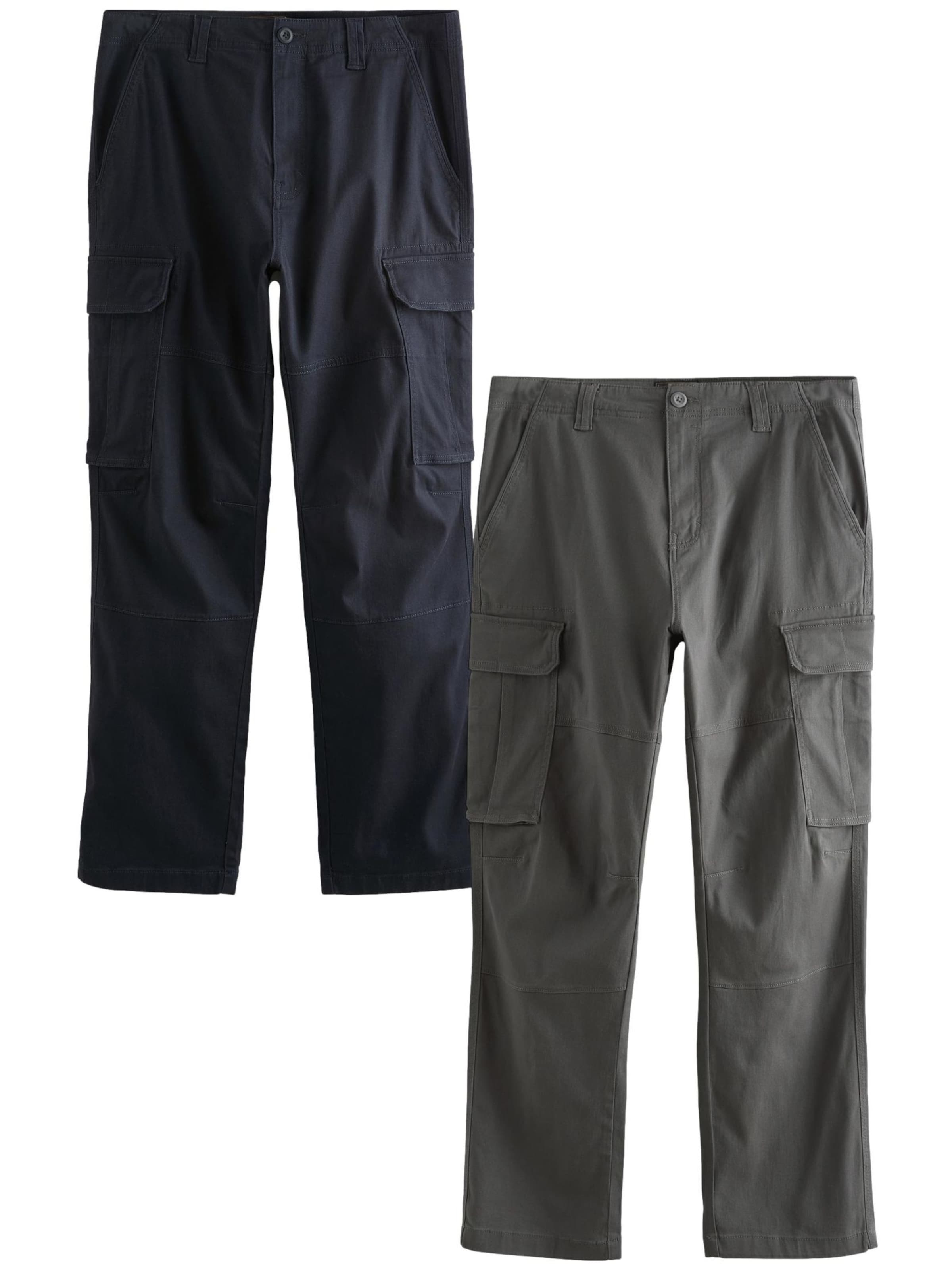 regular Pantaloni cargo di Next in blu: frontale