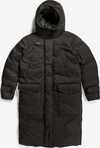 G-Star RAW Winter Coat in Black: front