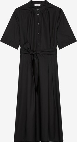 Robe-chemise Marc O'Polo en noir : devant