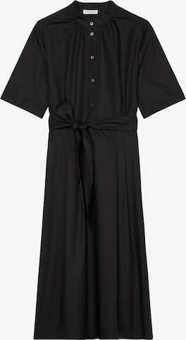 Robe-chemise Marc O'Polo en noir : devant