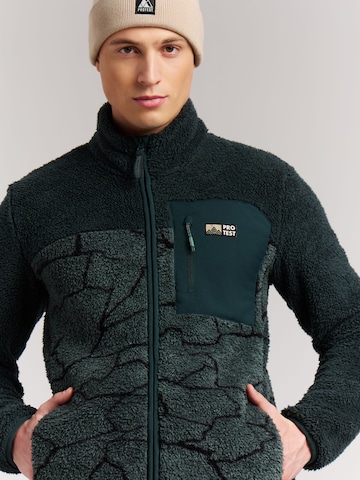 PROTEST Fleece Jacket 'PRTLegacy' in Green