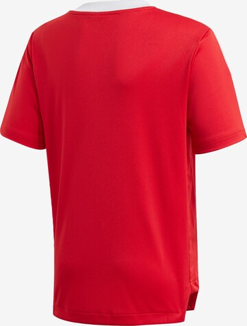 T-Shirt fonctionnel 'Tiro 21 ' ADIDAS PERFORMANCE en rouge