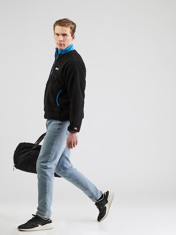 ELLESSE Fleecejacke 'Maracuta' in Schwarz
